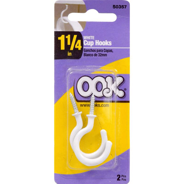 OOK 50357 Mug Hooks, 1-1/4&quot 534116