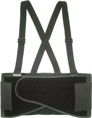 Custom Leathercraft 5000S Elastic Back Support Belt Fits Waists, 28-Inch to 32-Inch, Small, Black