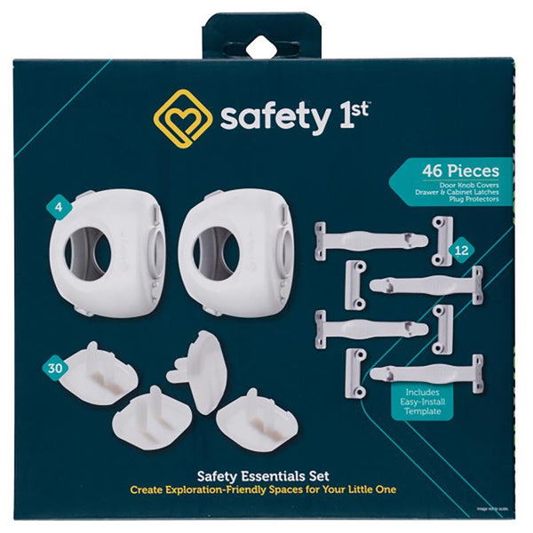 Safety 1st White Plastic Childproofing Kit 46 pc. HS267