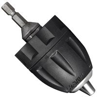 Rockwell RW9275 3/8-inch keyless drill chuck for ¼" Hex Drives