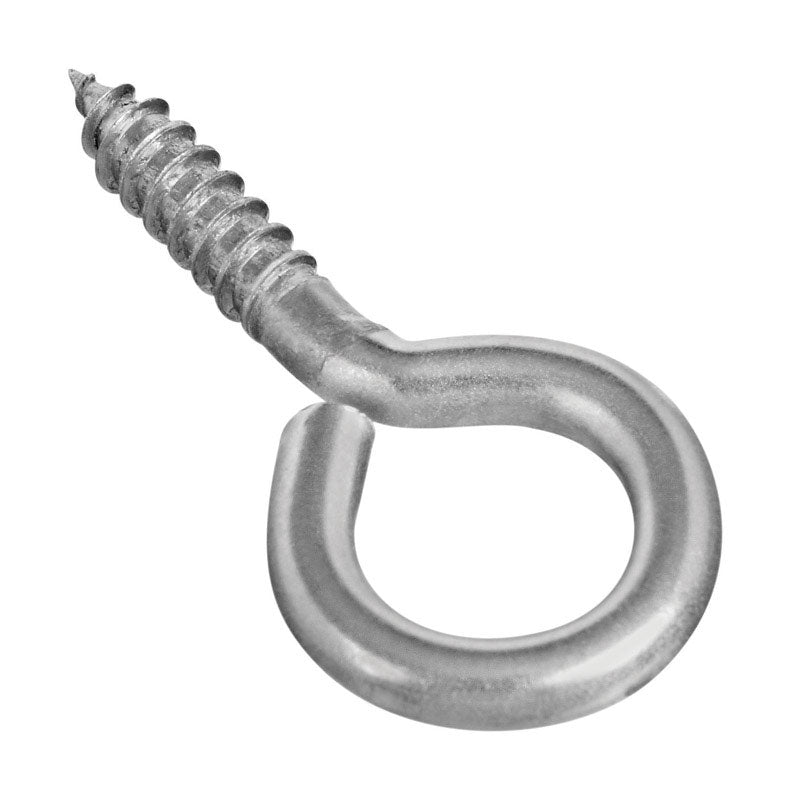 National Hardware N220-475 2016BC Screw Eye in Stainless Steel, #8, 1-5/8"