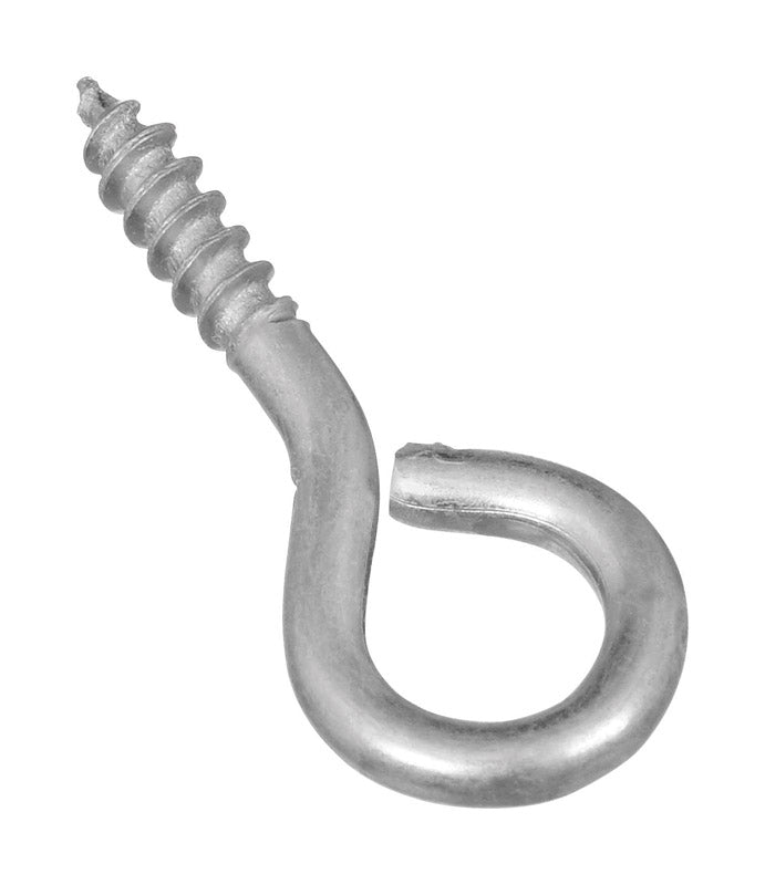 National Hardware N118-927 V2012 Screw Eye in Zinc plated, 10 pack,#112, 1-1/8"
