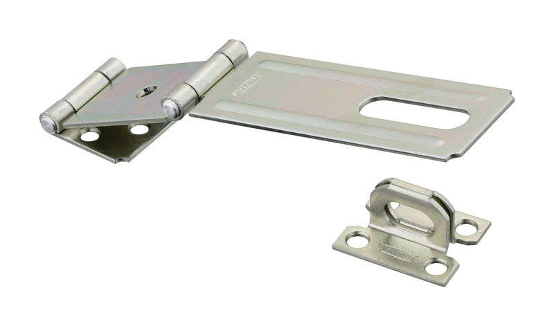 National Hardware N103-291 V34 Double Hinge Safety Hasp in Zinc plated