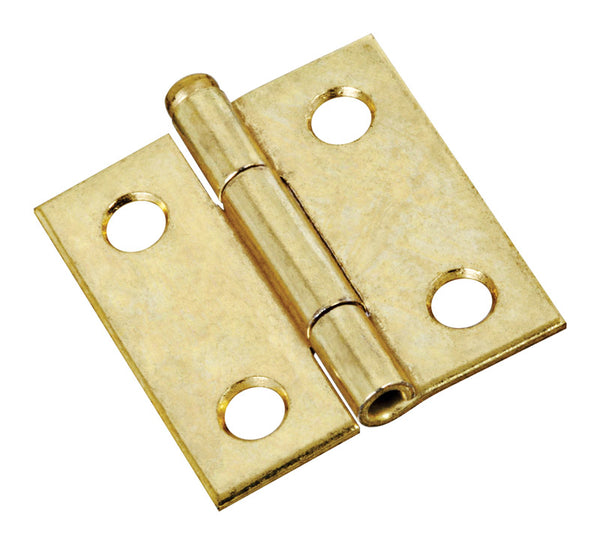 National Hardware N141-754 V508 Removable Pin Hinges in Brass, 2 pack