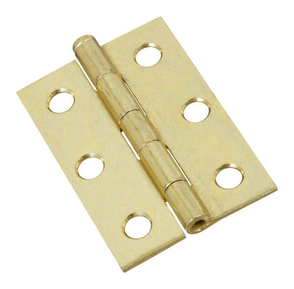 National Hardware N141-960 V508 Removable Pin Hinges in Brass, 2 pack
