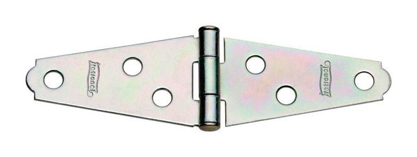 National Hardware N127-365 V280 Light Strap Hinges in Zinc plated, 2 pack