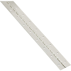National Hardware N148-171 V570 Continuous Hinge in Nickel,1-1/2" x 30"