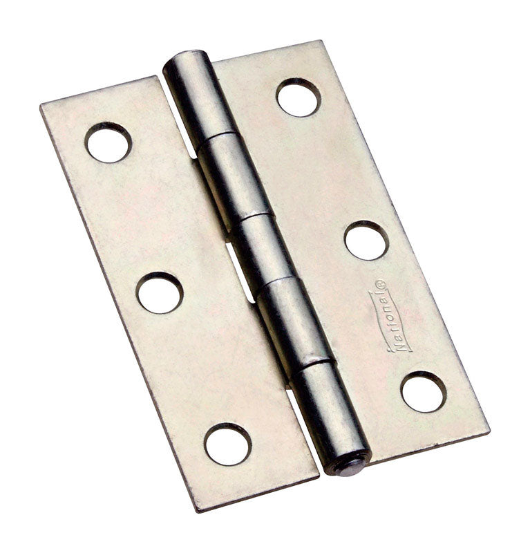 National Hardware N146-373 V518 Non-Removable Pin Hinges in Zinc plated, 2 pack