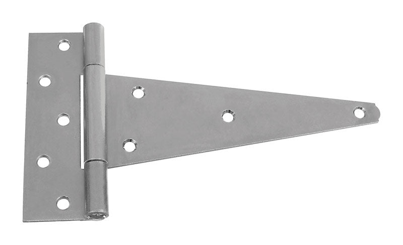 National Hardware N128-900 286 Extra Heavy T Hinges in Zinc, 10"