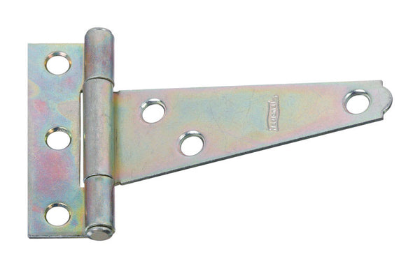 National Hardware N128-512 3" Zinc Plated Light Duty T-Hinge 2 Pack
