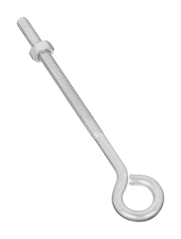 National Mfg Co 1/4" X 5" Zinc Plated Eye Bolt N221-135