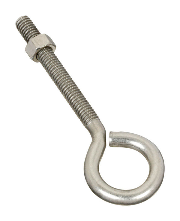 National Hardware N221-655 2161BC Eye Bolt in Stainless Steel