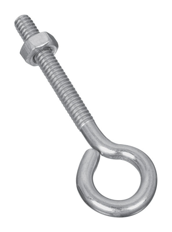 National N221-119 2160 Eye Bolt in Zinc, 1/4" x 3"