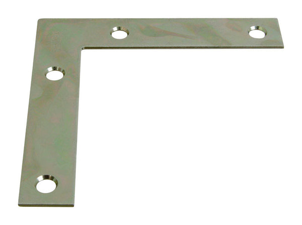 National Hardware Corner Brace Zn 4x3/4 N114-116
