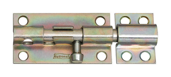 National Hardware N162-370 V831 Barrel Bolt in Zinc plated