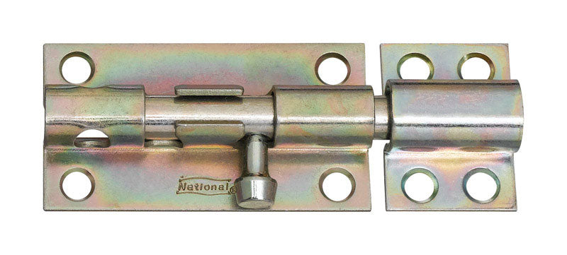 National Hardware N162-370 V831 Barrel Bolt in Zinc plated