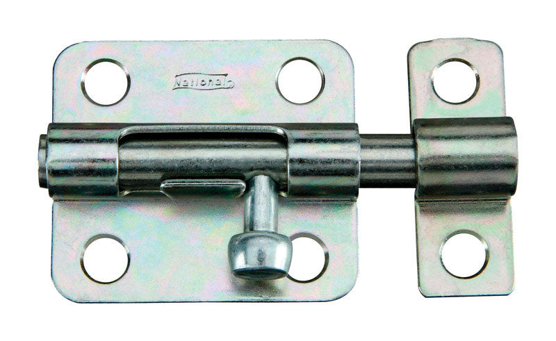 National Hardware N151-449 V834 Barrel Bolt in Zinc plated,2-1/2 Inch