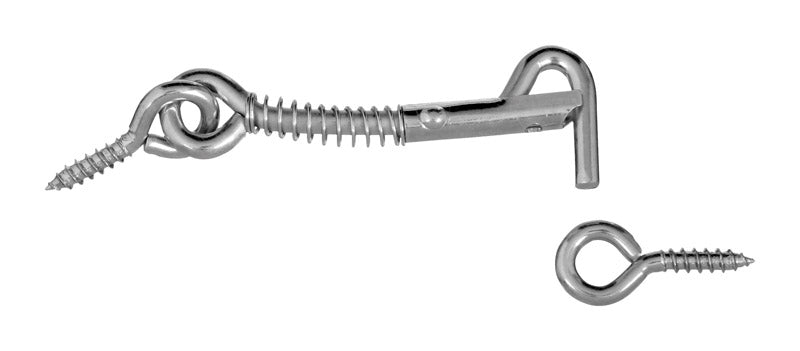 National Hardware N170-746 V2002 Safety Hooks and Eyes in Zinc plated,2-1/2 Inch
