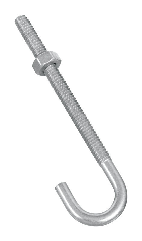 National Hardware N232-892 2195 J Bolts in Zinc, 1/4" x 4"