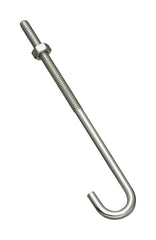 National Hardware N232-900 2195BC J Bolt in Zinc plated,1/4" x 6"