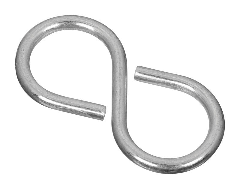 National Hardware N121-277 V2072 Closed S Hooks in Zinc plated, 3 pack