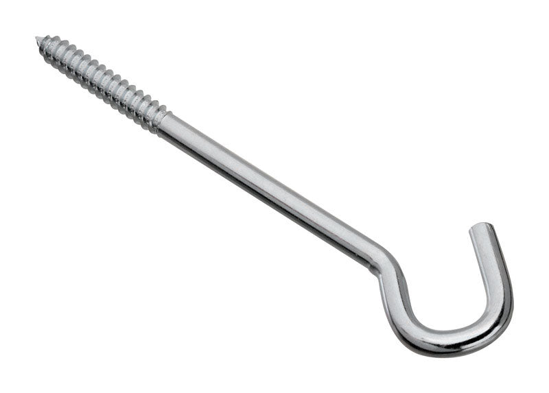 Screw Hook Znc Plt3/8x8