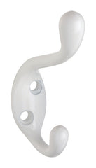 National Hardware N266-049 hat hook, white