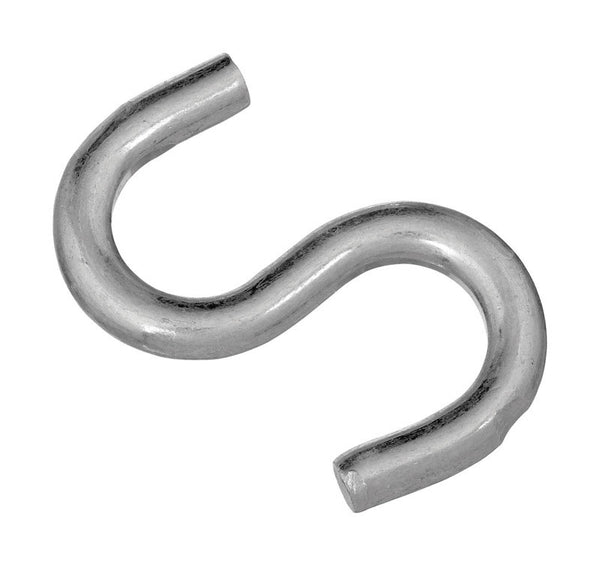 National Hardware N121-715 V2076 Open S Hook in Zinc plated