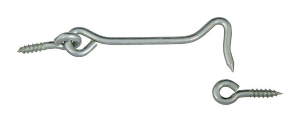 National Hardware N226-373 V2000 Hooks and Eye in Zinc plated,4 Inch