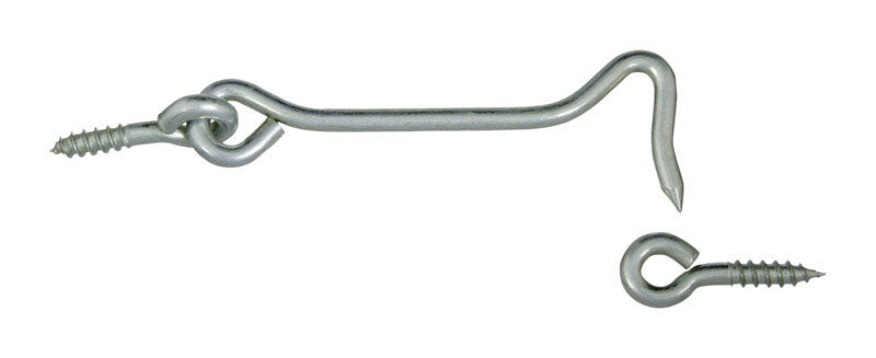 National Hardware N226-373 V2000 Hooks and Eye in Zinc plated,4 Inch