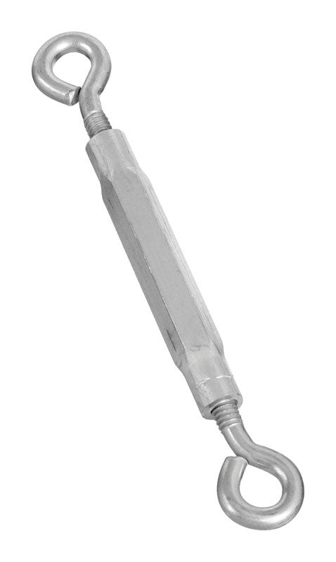National Hardware N221-747 2170 Eye/Eye Turnbuckles in Zinc, 1/4" x 7-1/2"