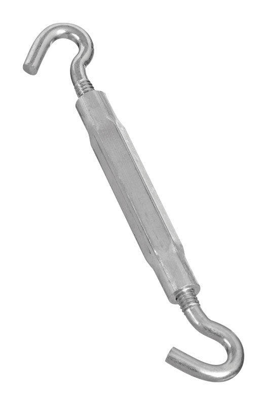 National Hardware N222-000 2174 Hook/Hook Turnbuckles in Zinc, 1/4" x 7-1/2"