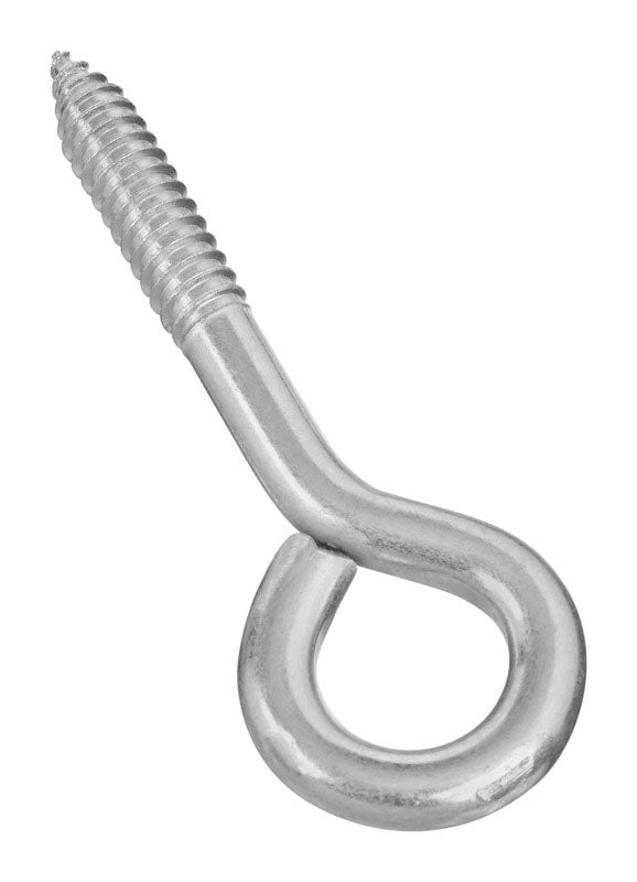 National Hardware N220-723 2150BC Lag Screw Eye in Zinc plated