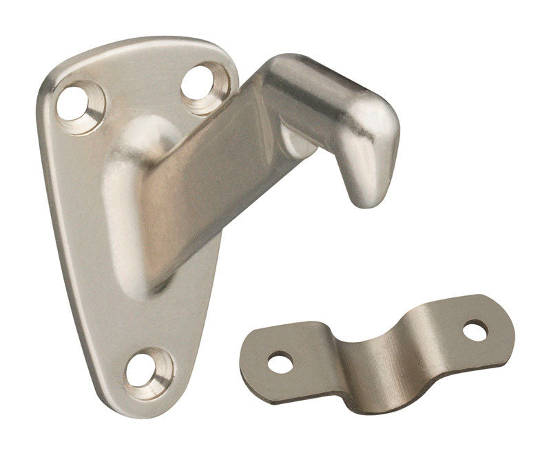 National Hardware N325-548 V112 Handrail Bracket in Satin Nickel,0