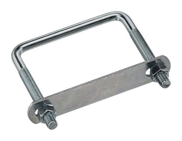 National Hardware N244-996 2192BC Lumber Size Square U Bolt in Zinc plated,3/8" x 3-5/8" x 4"