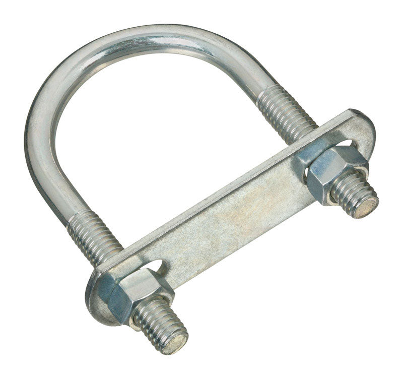 National Hardware N222-190 2190BC U Bolt in Zinc plated,#632-3/8"x2"x3-1/2"