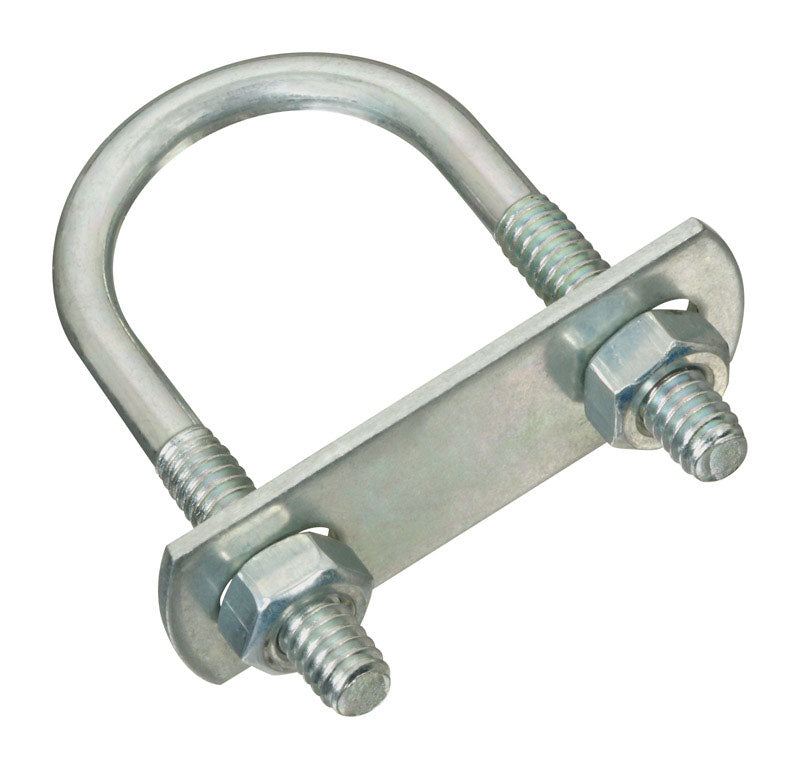 National Hardware N222-083 2190 U Bolts in Zinc, #132-1/4"x1-1/8"x2-1/4"