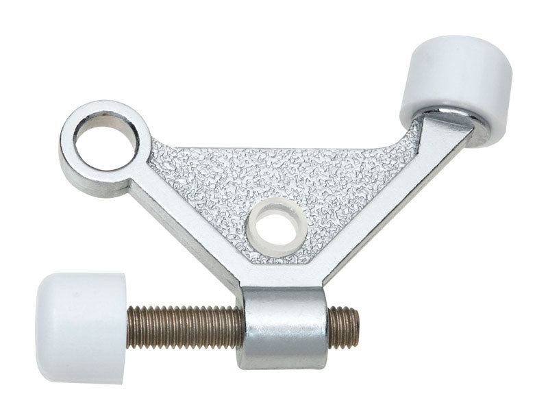 National Hardware N274-084 V234 Hinge Pin Door Stop in Satin Chrome