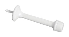 National Hardware N248-419 V236 Rigid Door Stops in White, 2 pack,3 Inch
