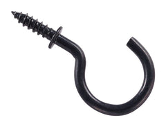 National Hardware N119-729 2023 Cup Hooks in Black, 1", 30 piece