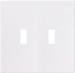 Eaton Wiring Devices PJS2W toggle wallplate White