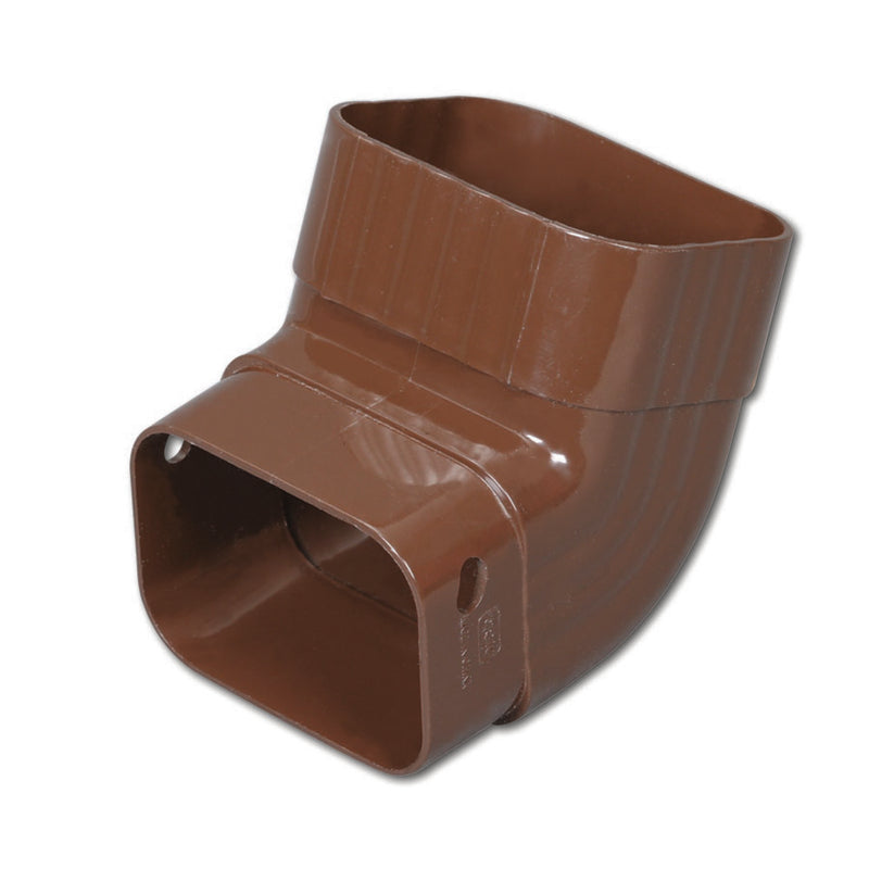 ELBOW A VNYL BRWN 4.25"L