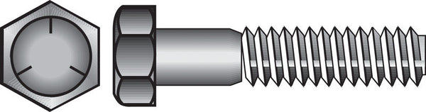Hillman 1/2 in. Dia. x 6 in. L Heat Treated Zinc Steel Hex Head Cap Screw 25 pk 200270