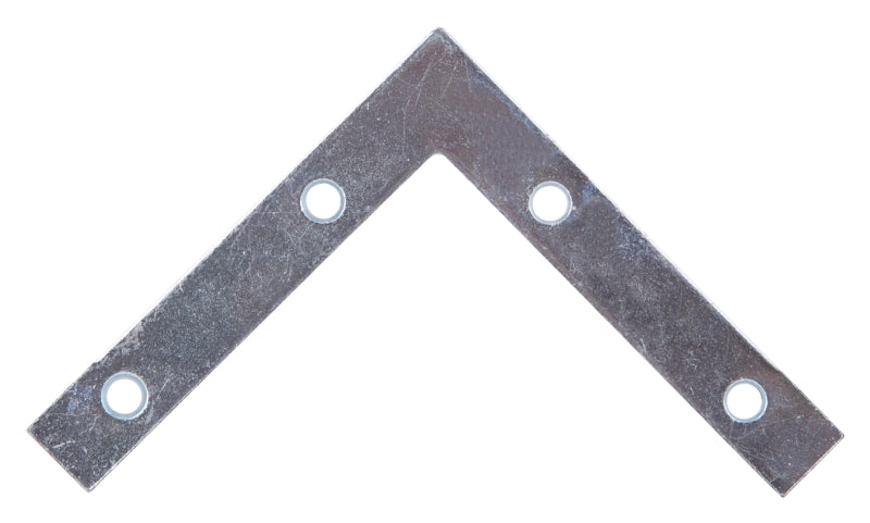 MINTCRAFT FC-Z03-01 Flat Corner Brace, 3-Inch, Zinc Plated