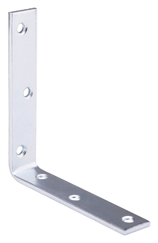 Prosource CB-Z05-013L Corner Brace, 5 in L x 1 in W, Zinc Plated
