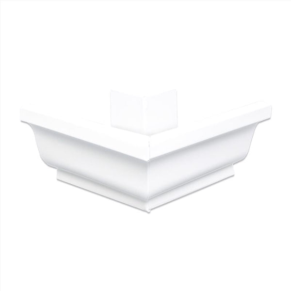 Amerimax Home Products 27002 Aluminum Outside Mitre, 5-Inches, White 27202