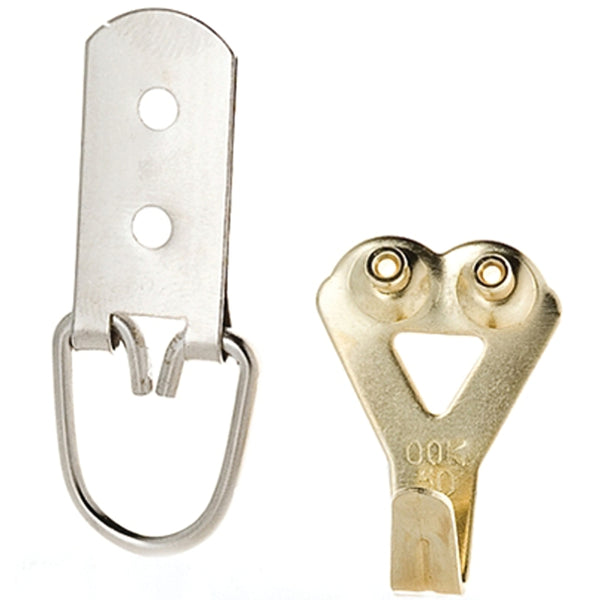 OOK Brass Picture Hanging Kit 50 lb Capacity 535642 55075