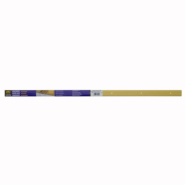 M-D Building Products 36 in. L Prefinished Brass Aluminum Seam Binder 79012 (6-Pack)