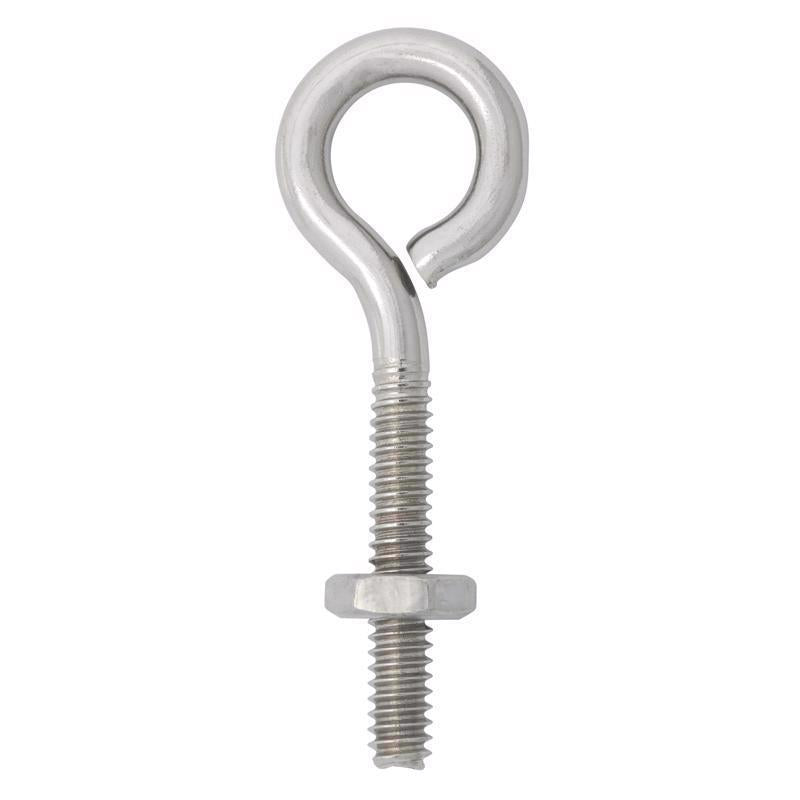 ACE Hampton Eyebolt 2'' Overall 1'' Tread 70 Lb Bulk Stainless Steel