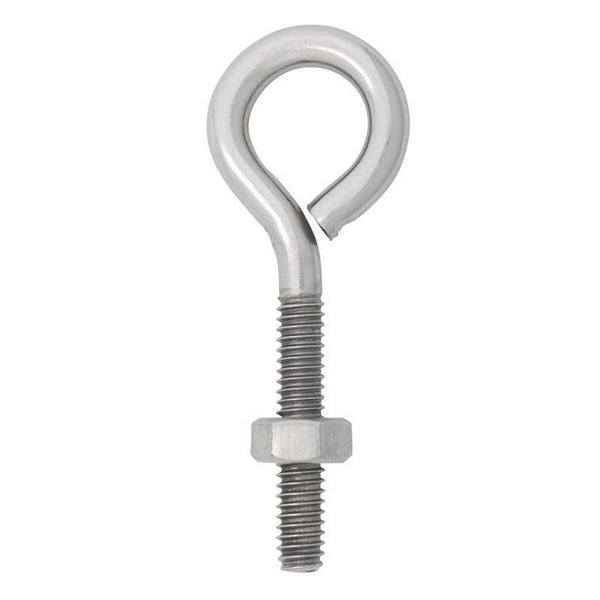 Hampton Eyebolt 2-5/8'' Overall 1-1/2'' Tread 160 Lb Bulk Stainless Steel 02-3456-437